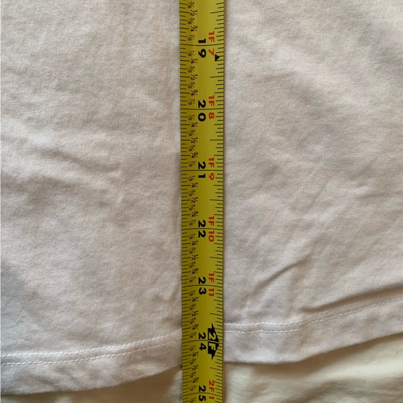 Sleeveless white eyelet lace & jersey blouse, XL, EUC, Reitmans Signature - Picture 7 of 7